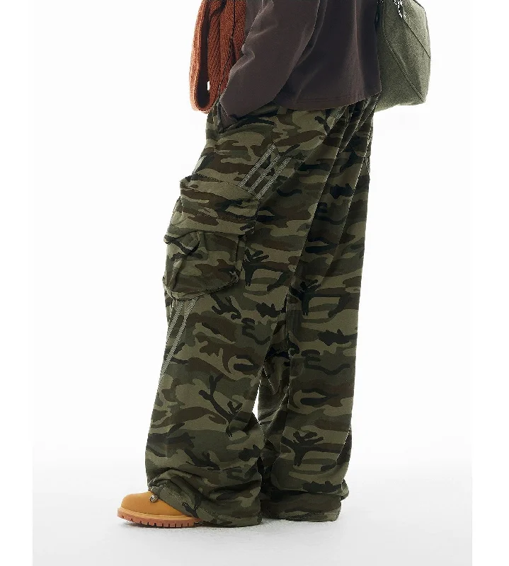 Loose Camouflage Comfty Cargo Pants