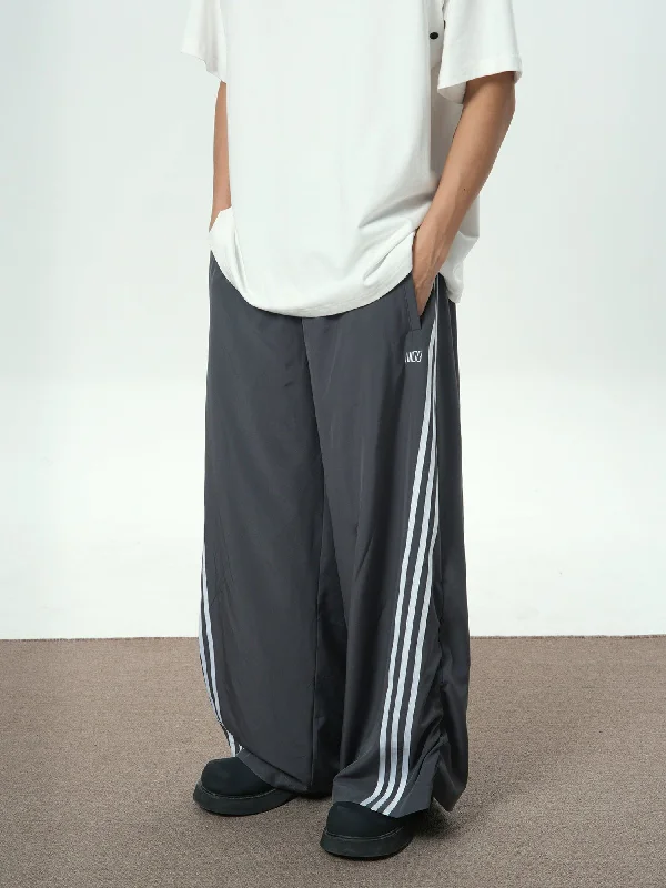 Striped Line Side Track Pants