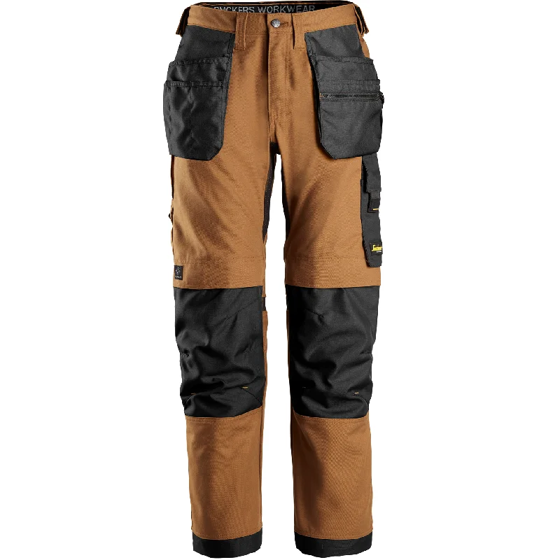 Snickers 6224 Allround Work Canvas+ Stretch Work Trousers  with +Holster Pockets