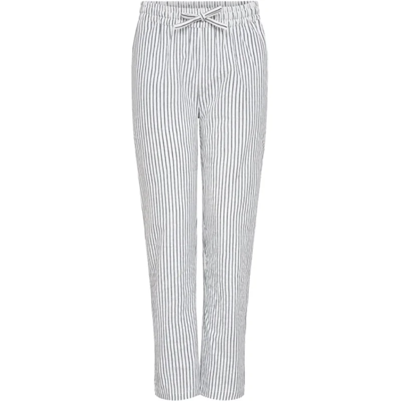 Sofie Schnoor Off White Striped Pants