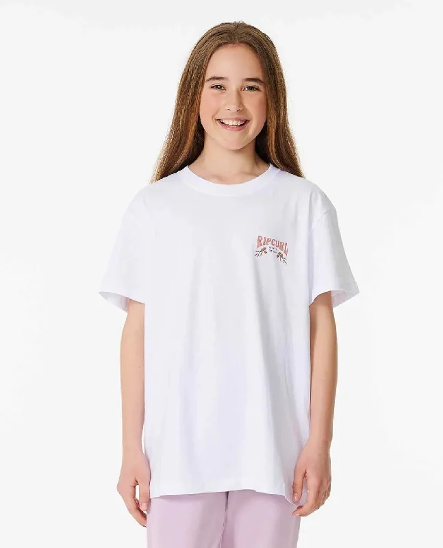 (8-14) Girl's Rip Tide Relaxed Tee