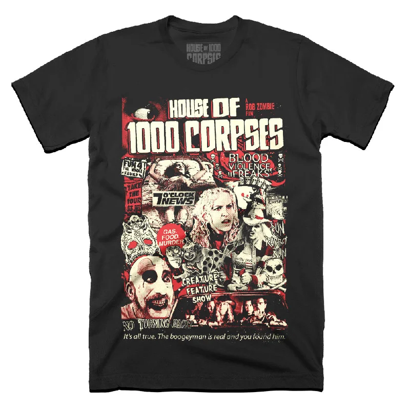 House Of 1000 Corpses Blood Violence Freaks T-Shirt