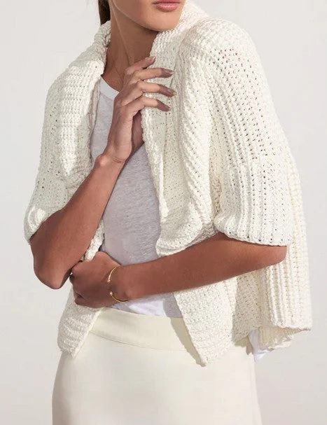 Brochu Walker Fida Shrug - Salt White