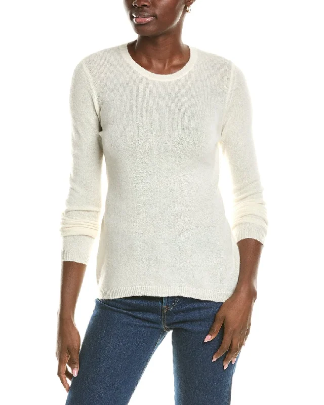 Forte Cashmere Crewneck Cashmere Sweater