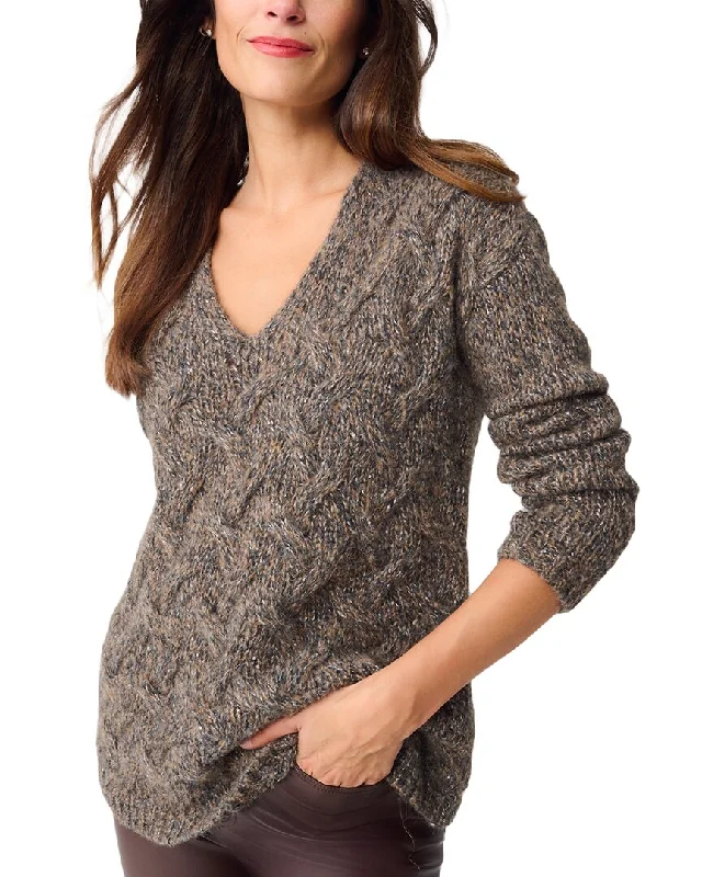 J.McLaughlin Lenore Alpaca & Wool-Blend Sweater