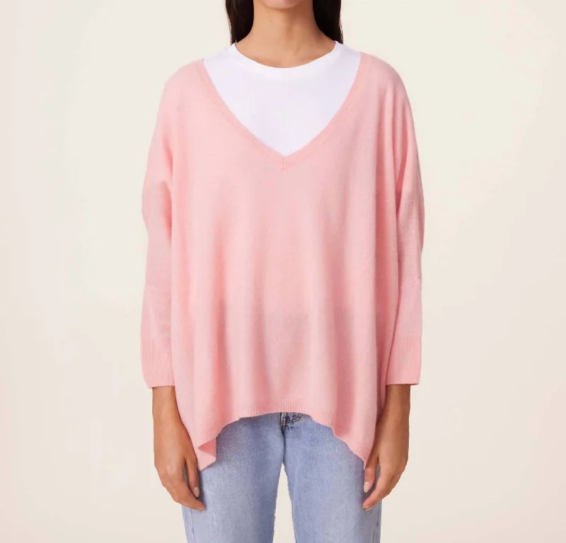 Minie Sweater In Rose Matin