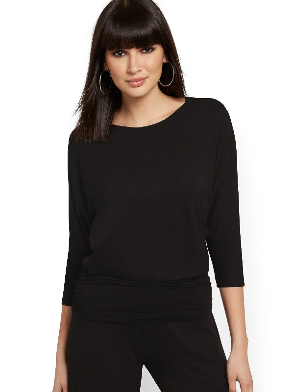 Ruched Dolman Top - NY&C Style System