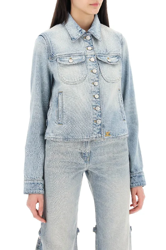 Courreges Denim Trucker Jacket For