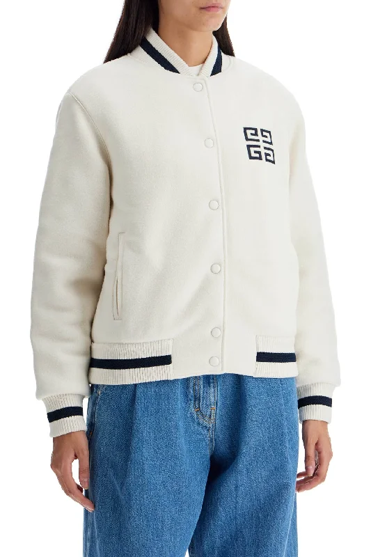 Givenchy 4G Wool Bomber Jacket