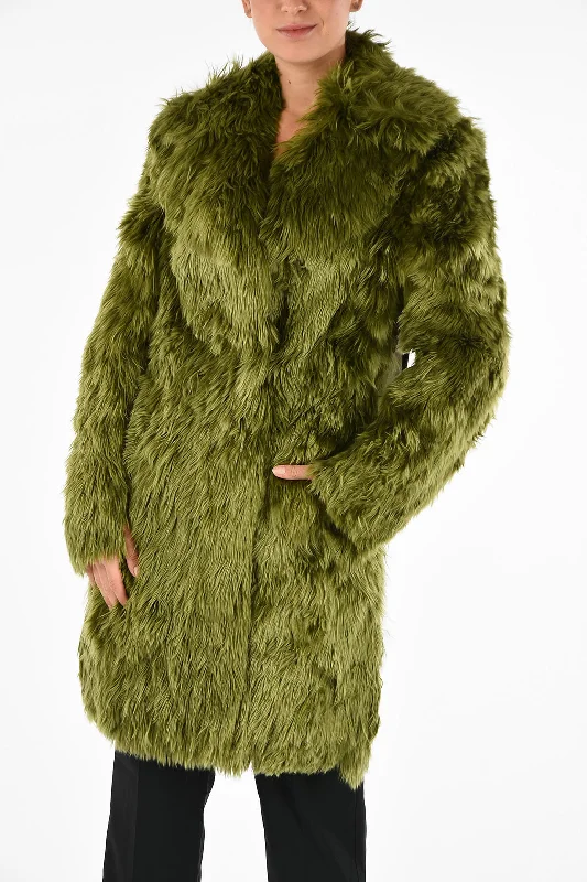 Maison Margiela MM1 Alpaca Real Fur Coat