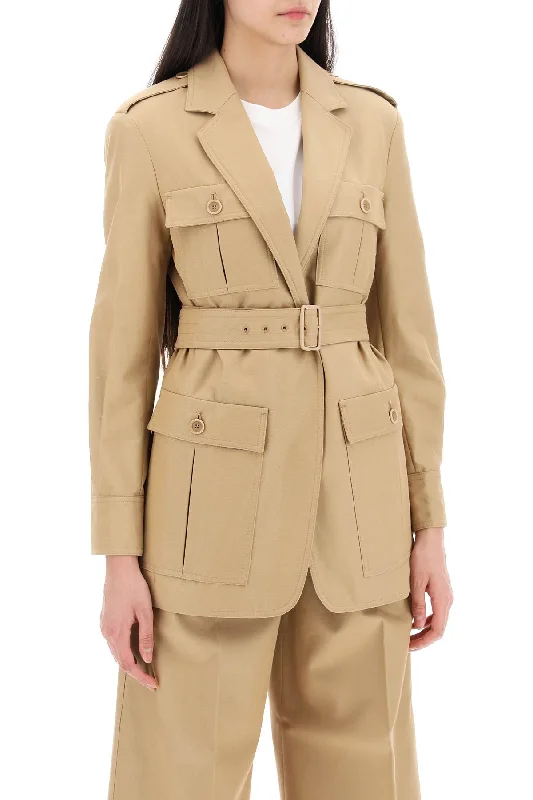 Max Mara Pacos Canvas Saharan Jacket For