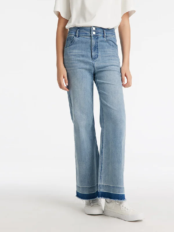 Micro-Flared Loose Women Jeans