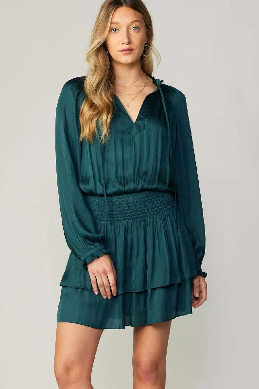 Bella Dress I Forest Green