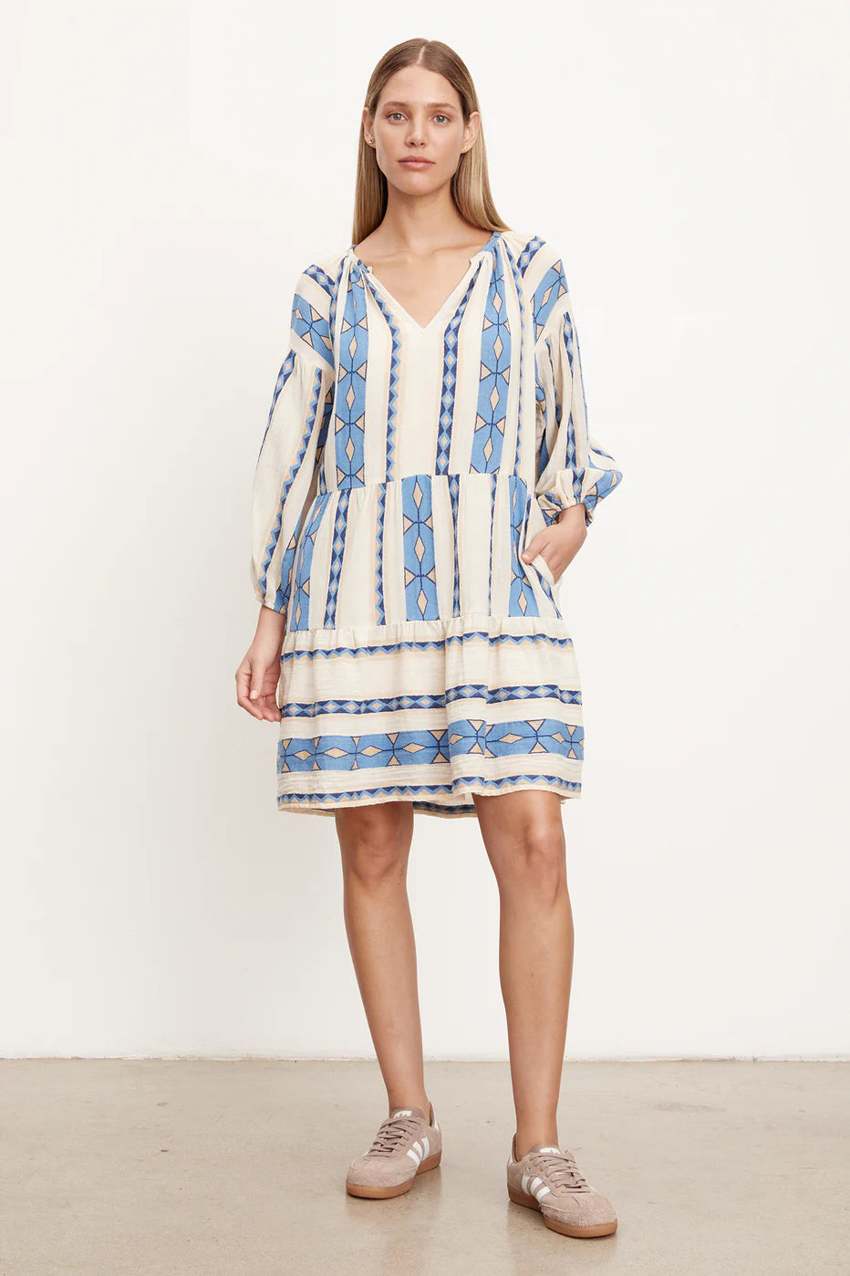 Kally Jacquard Dress