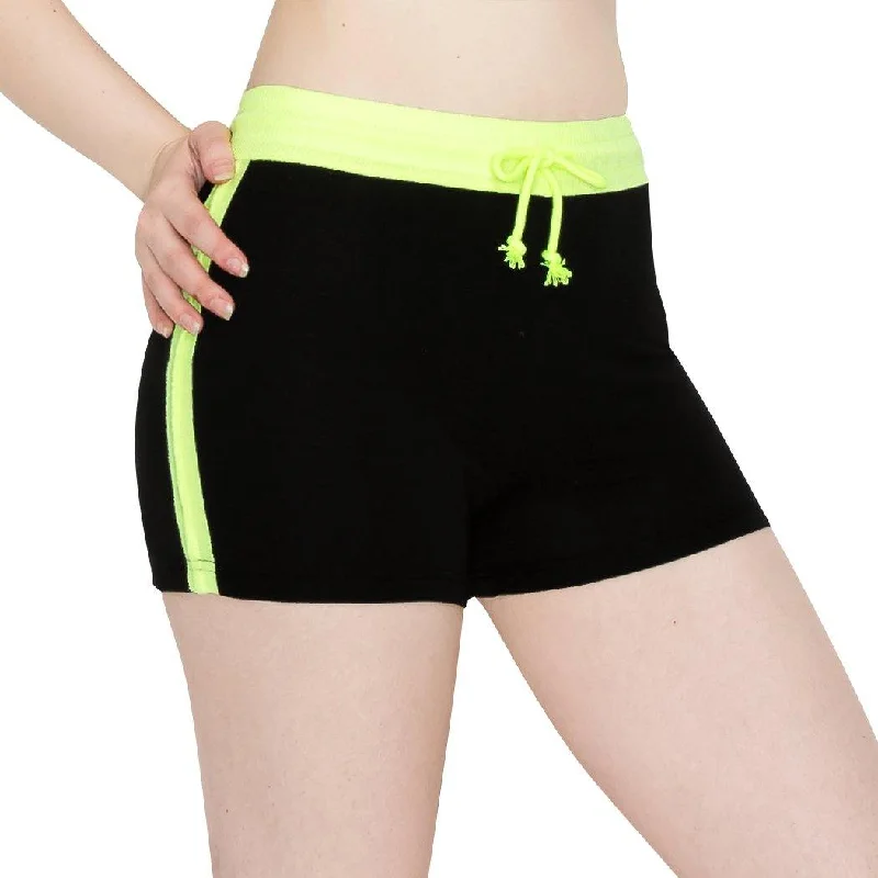 Black-Neon Lime Stripe