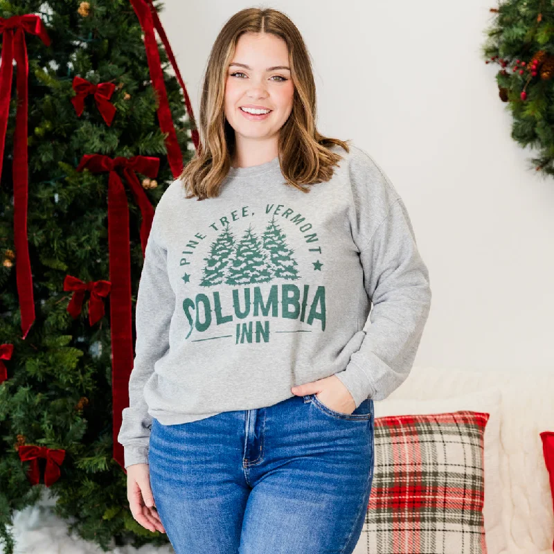 Always A White Christmas Pullover, Heather Grey