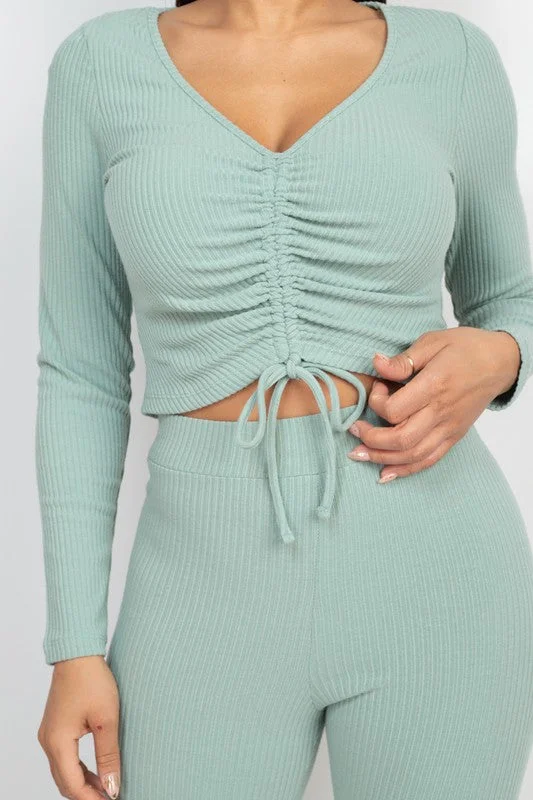 JUST LIKE THAT RIBBED TOP